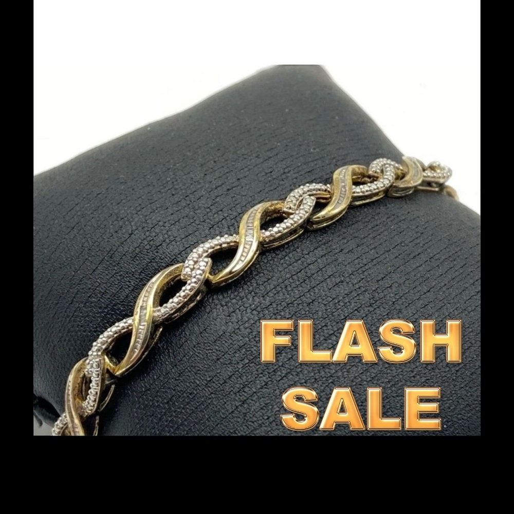 Diamond and Crystal bracelet